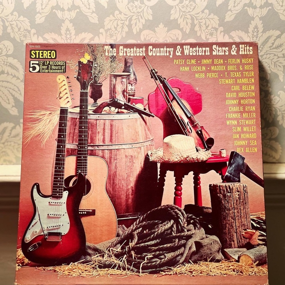 Vintage Record - The Greatest Country & Western Stars & Hits (1960s)